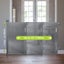 Baby retractable gate Grey Carousel 10
