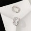 925 Sterling Silver Huggie Earrings "Debbie" Carousel 3