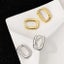 925 Sterling Silver Huggie Earrings "Debbie" Carousel 5