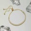 18K Gold Adjustable Tennis Bracelet "Heather" Carousel 2