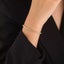 18K Gold Adjustable Tennis Bracelet "Heather" Carousel 5