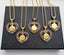 (18K Gold Filled) Saint Benedict Crystal Pendant Necklace NSS13ZX-6 Carousel 7
