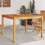 Garden Dining Table 110X110X75 Cm Solid Wood Acacia Tlltlk Carousel 1