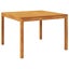 Garden Dining Table 110X110X75 Cm Solid Wood Acacia Tlltlk Carousel 2
