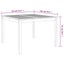 Garden Dining Table 110X110X75 Cm Solid Wood Acacia Tlltlk Carousel 3