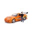 F&F Brian's Toyota Supra with Brian 1:24 Diecast Model Kit Carousel 1