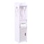 slim toilet paper storage cabinet narrow toilet paper cabinet for restroom small Carousel 7