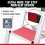 3 Step Ladder Portable Folding Pedal Anti-Slip Step Stool Aluminum 150KG Library Carousel 6