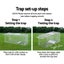 Extra Large Animal Trap Humane Cage Possum Fox Koala Rabbit Bird Cat Carousel 6