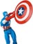 Medicom Toy Mafex No. 217 Captain America (Comic Ver.) Carousel 3
