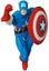 Medicom Toy Mafex No. 217 Captain America (Comic Ver.) Carousel 4