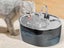 3.2L Cat Water Fountain Dog Bowl Automatic Pet Dispenser Auto Water Dish Grey Carousel 4