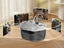 3.2L Cat Water Fountain Dog Bowl Automatic Pet Dispenser Auto Water Dish Grey Carousel 5