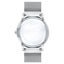Movado Silver Steel Mesh Black Dial Men's Swiss Made Watch - 607219 Carousel 4