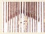 32 Lines Handmade Beaded Wooden Doorway Curtain Wooden Blinds Carousel 6