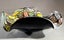 Mid Century Murano tutti-frutti art glass dish with original label Carousel 8