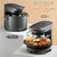Hoper Layer Air fryer 5L Carousel 8