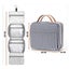 Hanging Cosmetic BagTravel Toiletry Bag Large Capacity Wash Bag-Blue Carousel 6