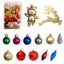30PCS Christmas Tree Ornaments Set - Hanging Balls for Xmas Party Decor-Colorful Carousel 1