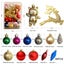 30PCS Christmas Tree Ornaments Set - Hanging Balls for Xmas Party Decor-Colorful Carousel 2