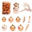 30PCS Christmas Tree Ornaments Set - Hanging Balls for Xmas Party Decor-RoseGold Carousel 1