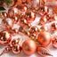 30PCS Christmas Tree Ornaments Set - Hanging Balls for Xmas Party Decor-RoseGold Carousel 4