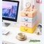 Storage Box Blue Desktop Drawers For Stationery Organizer Home And Garden Boxes Carousel 5