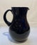 Black Vintage Art Glass Jug - stunning Carousel 2