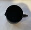Black Vintage Art Glass Jug - stunning Carousel 4