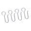 curtain trail carrier hooks metal curtain trail carrier hooks 100Pcs Shower Carousel 3