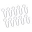 curtain trail carrier hooks metal curtain trail carrier hooks 100Pcs Shower Carousel 5