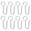 curtain trail carrier hooks metal curtain trail carrier hooks 100Pcs Shower Carousel 7