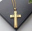 (18K Gold Filled) Cross Crystal Pendant Necklace NSS11ZX-9 Carousel 5