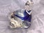 $!NR! Collectable blue & clear art glass Turtle figurine 80/4 Carousel 3