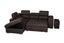 CASSIA Sectional Sofa/Sofa Bed with Storage & 2 Ottomans-Chaise Facing Right Carousel 6