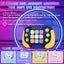 Fast Press Push Game Fidget Toys Handle,Flashing Handheld Game Carousel 7