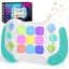 Fast Press Push Game Fidget Toys Handle,Flashing Handheld Game,Electronic Brain Carousel 6