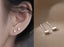 10 pairs S999 Sterling silver hypoallergenic earrings Carousel 10