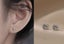 10 pairs S999 Sterling silver hypoallergenic earrings Carousel 8