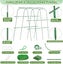 Cucumber Trellis for Raised Bed Sale NZ Stock Deal Carousel 3