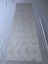 Vintage Cream Woven Rinzu Silk Kimono Panel Fabric Piece Carousel 6