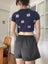 Cute Tommy Hillfiger Jeans crop-top with embellished patches! Carousel 2