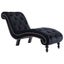 Chaise Lounge Black Velvet Xanloo Carousel 8