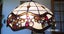One Tiffany 40cm (16") standard lamp shade "b'wave"for Your lamp Carousel 1