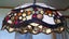 One Tiffany 40cm (16") standard lamp shade "b'wave"for Your lamp Carousel 5