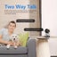 2 Way Talk Indoor Camera,1080P Robot Camera for Home Security Carousel 4