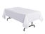 152x260cm Rectangle Table Cloth Washable Tablecloth Polyester Table Cover White Carousel 1