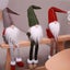 3Pcs New Christmas decoration long legs Rudolph doll Christmas gift Carousel 3