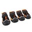 winter dog boots anti slip dog boots 4 Pcs Water Resistant Dog Boots Anti Slip Carousel 4
