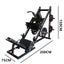 Leg Press Leg Machine 2 In 1 Leg Press Exercise Mac + 100kg Weights Set Carousel 2